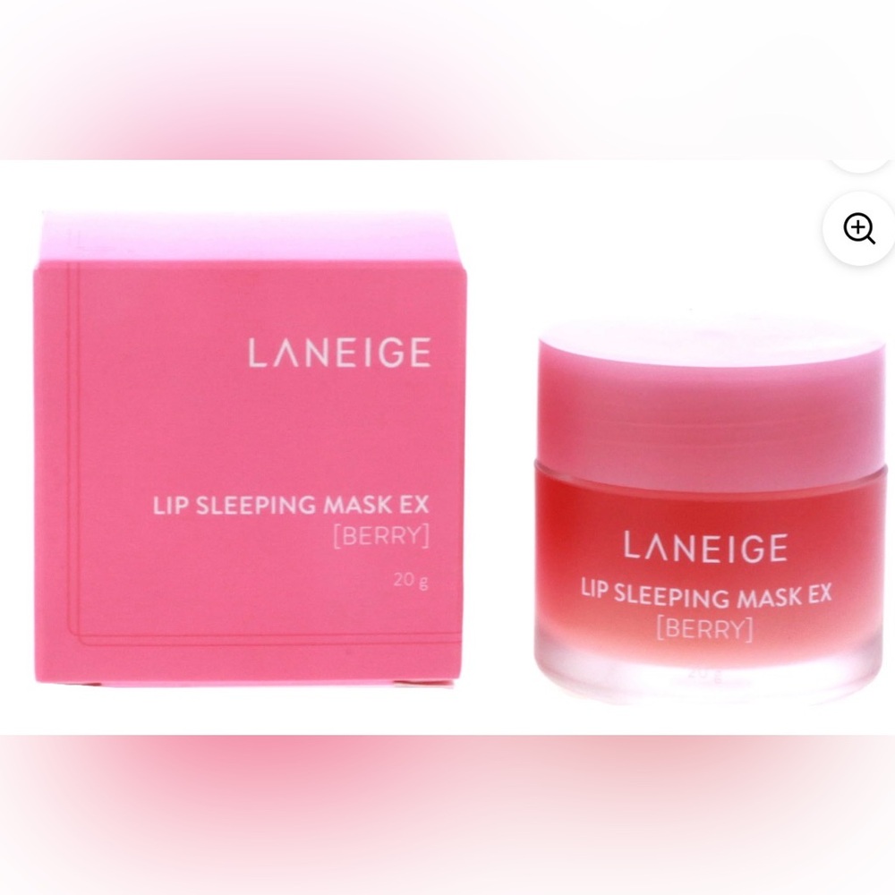 LANEIGE Lip Sleeping Mask EX in Pink Berry, .68 oz Full Size, NWT